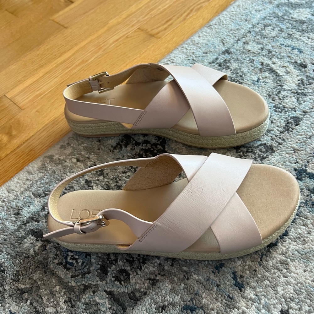 LOFT Womens Size 8 Espadrille Sandal